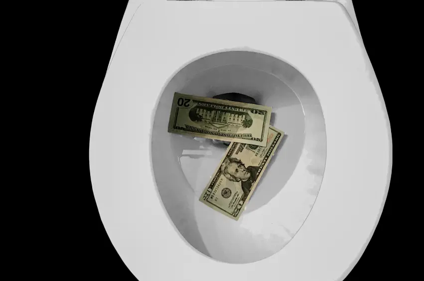 Toilet Bowl Choke